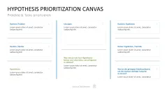 Project Prioritization Toolbox 