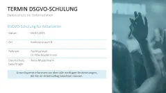 DSGVO Datenschutz 