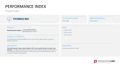 Project Indicators PowerPoint Template