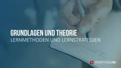 Lernmethoden und Lernstrategien 