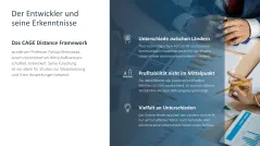 CAGE Distance Framework 
