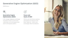 Generative Engine Optimization (GEO)