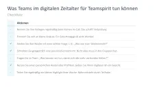 Teamarbeit im digitalen Zeitalter 