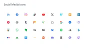 Flat Design - Social Media