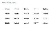 Flat Design - Social Media